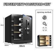 [SG Stock]Safe Box  Finger Print Safe Box Safety Box Password Safe Box Home Office Security Safe Box