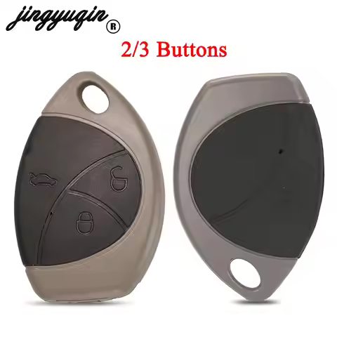 Jingyuqin 2/3 Buttons For Malaysia Local Toyota Truguard Remote Car key Case Shell Fob Key Blank Cov