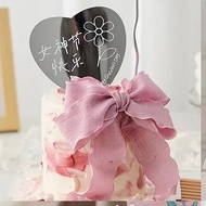 1 roll 9M Ribbon Bucket Flower Ribbon Cake Korean Ribbon Wave/ Flower Bouquet Ribbon roll Ribbon Buc