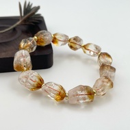 [09] Natural Faceted Freeform Citrine Bracelets - Stone of Abundance