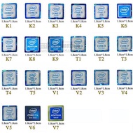 [Sticker 2026] Original 6th Generation 7th Generation 8th Generation CORE CPU Label Sticker Notebook