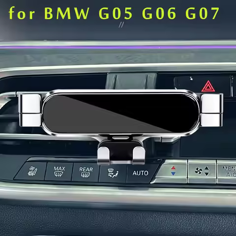 Car Phone Holder For BMW X5 G05 X6 G06 X7 G07 Car Styling Bracket GPS Stand Rotatable Support Mobile