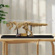 Transparent Acrylic Display Box For Lego 76968 Dinosaur Fossil: Tyrannosaurus Rex Display Case Dustp