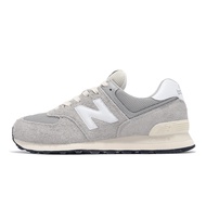 New Balance Classic Casual Shoes 574 Men's Shoes Women's Shoes Light Gray Retro NB [ACS] U574RBL-D N