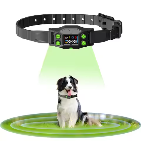 Outdoor Portable Wireless Dog Fence Rechargeable Wireless Boundary Fence GPS Dog Fence