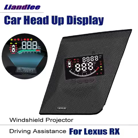 Car HUD Head Up Display For Lexus RX 200t 350 450h 500h (AL20) 2015-2022 Auto Electronic Accessories