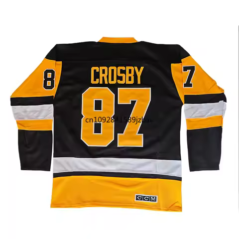 Sidney Crosby Jersey American Pittsburgh Retro Ice Hockey Jerseys 71 Evgeni Malkin Jersey All Stitch