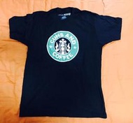 美國STARBUCKS風創意軍事短袖圓領T恤 T卹 T-shirt 男生 黑色