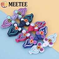 2Pcs Ethnic Chinese Knot Button Retro Fastener Invitations Cheongsam Clothes Sewing Accessories