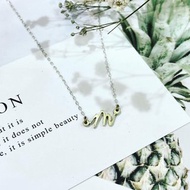 | 黃銅項鍊 | 字母項鍊 | 小寫英文項鍊 | 英文名字