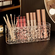 Transparent Acrylic Dresser Table Cosmetic Mirror Cabinet Storage Box