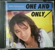 中古 CD 中山美穗 Miho Nakayama One and Only 初版  K32X-170 ®️1987 🖤RIP