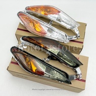 YAMAHA LC135 NEW-V3 FRONT SIGNAL R/L (CLEAR/TINTED) SIGNAL DEPAN FRONT SIGNAL SET LC135 NEW V3 LC135