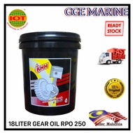 IOT KHH Gear Oil HD40 18L Heavy Duty Lubricating Oil Industrial Gear Oil RPO250