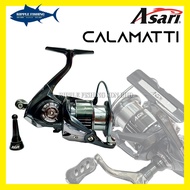 ASARI CALAMATTI DOUBLE HANDLE SPINNING REEL