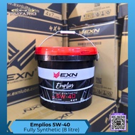 EXN LUBE Engine Oil - 5w40 (8 Litre) - Emplios - Fully Synthetic Engine Oil