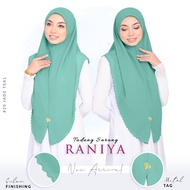 *New Arrival* Raniya Bawal Tudung Sarung Sulam Adult Plain Chiffon (M, L, XL can wear) by Modest Gla