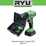 Ready !!! Mesin Bor Cas RYU RCD 12V bor baterai bor tangan ryu terbaru