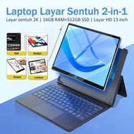 [2023 NEW] Laptop 2-in-1 Notebook Laptop kelas atas Layar 2160×1440