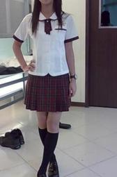超人氣下殺↘＊水手服專賣店＊ 新竹   私立 光復高中  女生夏季制服一套~(全新品)