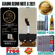 LCD TOUCHSCREEN XIAOMI REDMI NOTE 8 2021 ORIGINAL SCREEN ALL BRANDS FULLSET