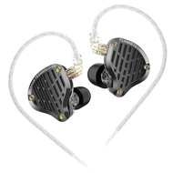 KZ PR3 13.2 มม. Planar Driver In Ear หูฟังแบบมีสายหูฟังไฮไฟเบส