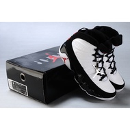 [Ready Stock Free Shipping]2024 Rey stock Air  9 Retro White/Black Men's Sneakers AJ9 Basketball Sho
