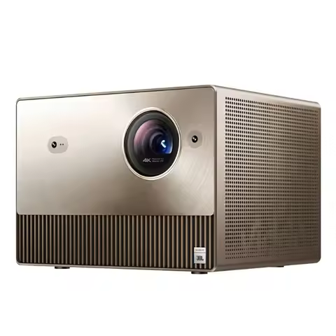 Pro Projector, Home 3D Theater Smart Projector with Low Latency Auto Focus Keystone 3D Beamer