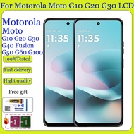 Original For Motorola Moto G10 G20 G30 G40 Fusion G50 G60 G100 LCD Display Touch Screen Replacement
