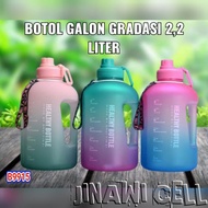 2.2 LITER GRADUATED GALLON BOTTLE DRINKING WATER BOTTLE