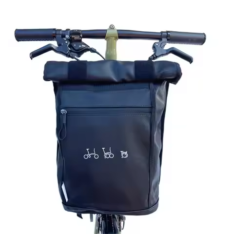 Bicycle Bags & Panniers Use For Brompton Birdy Folding Bike Front Storage Bag handbag With Bags Alum