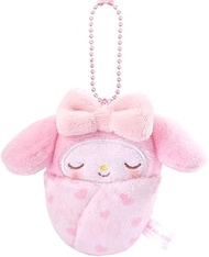 Ost Sanrio Characters 8202-760 Swaddling Mascot, My Melody, W 3.8 x H 3.9 x D 1.6 inches (9.7 x 10 x