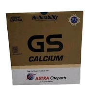 AKI GS CALCIUM 65B24L / NS60L ERTIGA GRAND LIVINA MARCH EVALIA 55AH