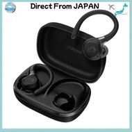 JVC Kenwood Victor HA-EC77T-B Wireless Earphones Bluetooth 5.4 Noise Canceling Earhook Sports with M