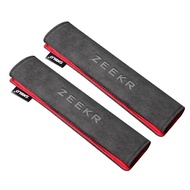 Italian Suede  Car safety belt shoulder protector For ZEEKR 001 009 zeekr X car accessories