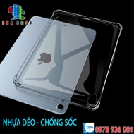 Ốp lưng Cho iPad nhựa dẻo - CHỐNG SỐC - thiết kế dày 4 góc- Ốp iPad Gen 5 Gen 6 Gen 7 Gen 8