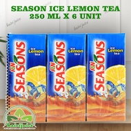 SEASON ICE LEMON TEA 250 ML X 6 UNIT