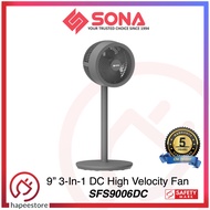 Sona 14" High Velocity DC Fan - SFS9006DC SFS 9006DC (5 Years Motor Warranty)