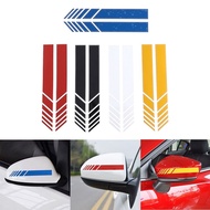 2pcs Car Styling Auto SUV Vinyl Graphic Car Sticker Rearview Mirror Side Decal Stripe DIY Car Body D