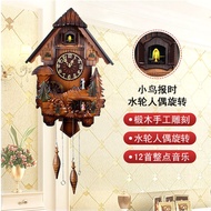 Pendulum Clock Wall Clock Living Room wallclock Timekeeping Cuckoo Cuckoo Bird Household Clock Smart