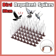 33cm Bird Repellent Mat Spikes Stainless Steel Bird Repellent Steel Animal Repeller Chase Birds