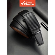 3.5cm Width - Men's Belt with Sliding Ratchet, Trimmable to Fit  Tali pinggang lelaki 3.5 cm