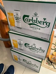 醇滑嘉士伯500ml 24罐  (1箱)