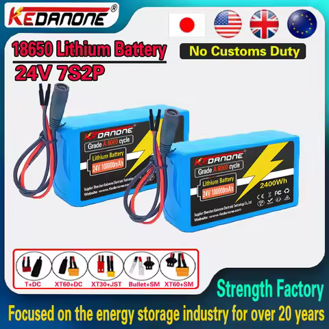 New 🚴‍♂️18650 7S2P Li-ion Rechargeable Battery Pack 25.2V Suitable for Battery Replacement of 29.4V 