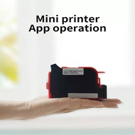 เครื่องปริ้น Printer Mini Inkjet Printer Mini Portable Handheld Printer Expiration Date coding Machine for Any Materials with Solvent Fast Dry Ink Printer
