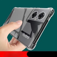 For Redmi Note 11R Phone Case Transparent Clear Silicone Soft TPU For Redmi note 11R Shockproof Ultr