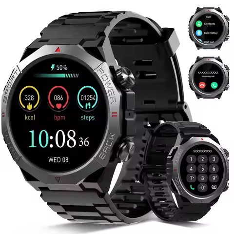 S10 Smart Watch, Bluetooth Calling & Notifications | 1.39" HD Screen | 110+ Sports Modes | 30-Day Ba