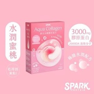 SPARK PROTEIN - 美肌膠原蛋白飲 Collagen-水嫩膠原蛋白 - 水潤蜜桃（14入盒裝） 台灣製造