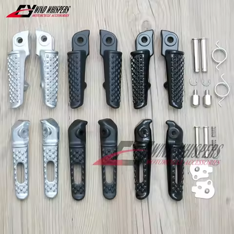 Motorcycle Front Rear Footrests Foot pegs For Honda CBR 600 RR CBR600 F4 F4i F5 CBR900 CBR 925 954 C