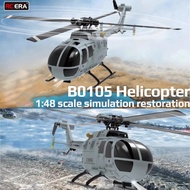 RC ERA 1/48 C186 4CH Remote Control Helicopter Gyroscope One Key Takeoff Barometer Battery Plastic M